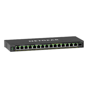 NETGEAR GS316EPP-100PES 16-Port Gigabit Smart Managed PoE+ Switch with 1x SFP | 180W PoE Budget Easy Smart Business Network Switch 6