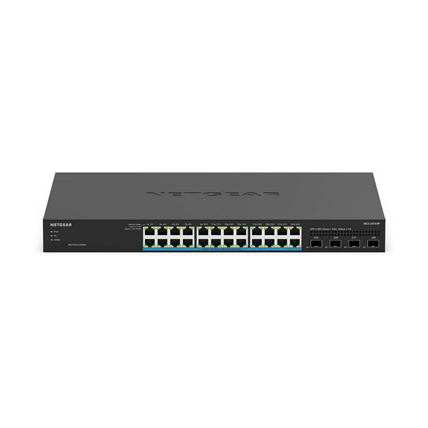 NETGEAR MS324TXUP-100EUS 24-Port Multi-Gigabit 2.5G PoE++ Managed Switch with 4x 10G SFP+ Uplink | 720W Ultra60 PoE Enterprise AV/Network Switch 2