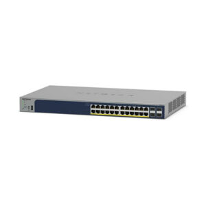 NETGEAR GS728TPP-300EUS Smart Managed 28-Port Gigabit PoE+ Switch with 4x SFP Uplink | ~380W PoE Budget Layer 2/3 Enterprise Network Switch 6