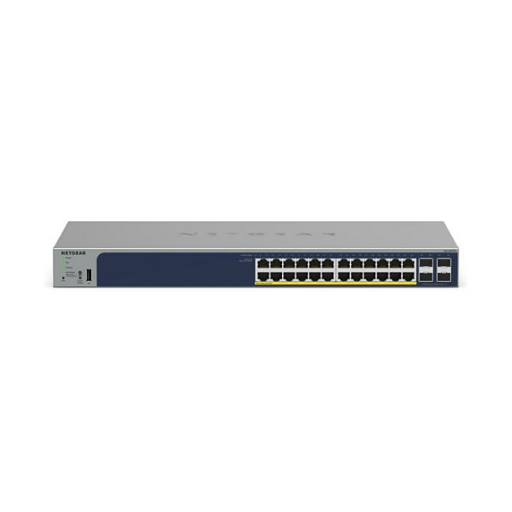 NETGEAR GS728TPP-300EUS Smart Managed 28-Port Gigabit PoE+ Switch with 4x SFP Uplink | ~380W PoE Budget Layer 2/3 Enterprise Network Switch 2