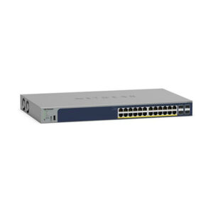 NETGEAR GS728TPP-300EUS Smart Managed 28-Port Gigabit PoE+ Switch with 4x SFP Uplink | ~380W PoE Budget Layer 2/3 Enterprise Network Switch 8