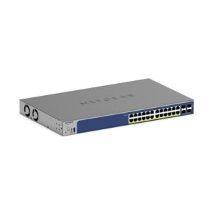 NETGEAR GS728TXP-300EUS Smart Managed 24-Port Gigabit PoE+ Switch with 4x 10G SFP+ Uplink | 195W PoE Budget Layer 2/3 Lite Enterprise Switch 6
