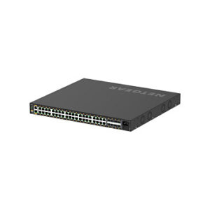 NETGEAR GSM4248PX-100EUS AV Line Managed Switch 48-Port Gigabit PoE+ with 8x SFP+ Uplink | 960W PoE Budget, Layer 2/3 Lite Enterprise Network Switch