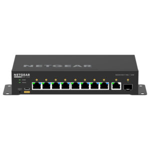 NETGEAR GSM4210PD-100EUS AV Line Managed PoE+ Switch with 8x Gigabit PoE+ Ports, 1x SFP, 110W PoE Budget | AV Optimized Layer 2/3 Lite Switch 6