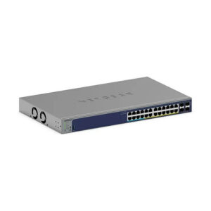 NETGEAR GS728TXUP-300EUS 24-Port Smart Managed Switch with PoE++ (Ultra60), 4x 10G SFP+ Uplink | Layer 2/Layer 3 Lite Enterprise Network Switch 6
