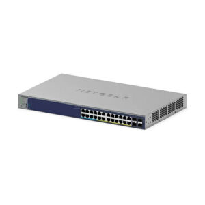NETGEAR GS728TXUP-300EUS 24-Port Smart Managed Switch with PoE++ (Ultra60), 4x 10G SFP+ Uplink | Layer 2/Layer 3 Lite Enterprise Network Switch 8