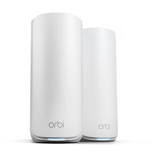Router NETGEAR Orbi 870 / Wi-Fi 7 Mesh System / 2-Set - Bardhë