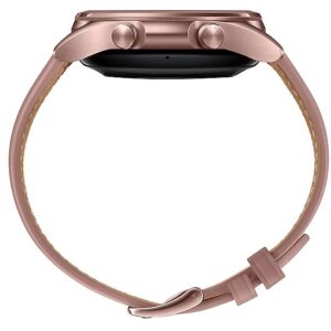 Orë e mençur Samsung SM-R855F Galaxy Watch3 Smartwatch Bundle incl. Band stainless steel 41mm 4G- mystic bronze