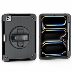 Aksesorë për tablet 4smarts Rugged Case Grip for Apple iPad Pro 11" (M4.2024) – Zezë