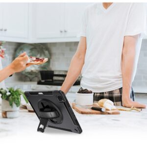 Aksesorë për tablet 4smarts Rugged Case Grip for iPad Air 13" / iPad Pro 12.9" – Zezë