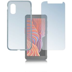 Aksesorë për telefon 4smarts 360 Protection Set për Samsung Galaxy Xcover 5 – Transparente