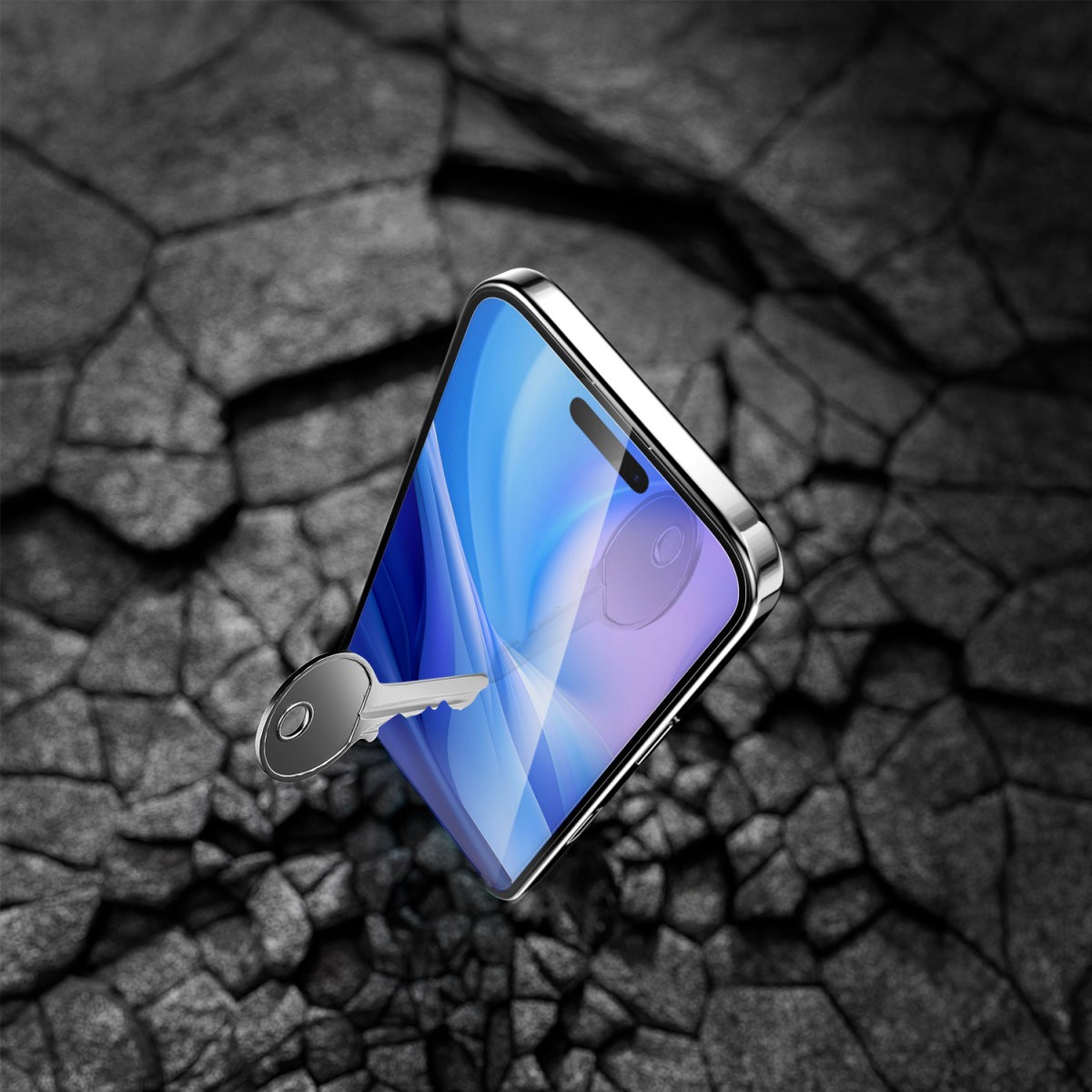 Aksesorë për telefon 4smarts / Second Glass Screen Protector / Mounting Frame / iPhone 16 Pro Max - Transparente - Figura 4