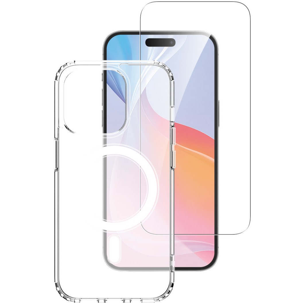 Aksesorë për telefon 4smarts / 360 Premium Protection Set / Apple iPhone 16 Pro - Transparente