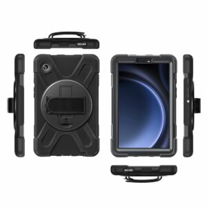 Aksesorë për tablet 4smarts Rugged Case Grip for Samsung Galaxy Tab A9 – Zezë