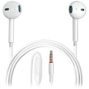 Kufje me Kabllo In‑Ear 4smarts Stereo Headset Melody Lite / 1.1 m - Bardhë