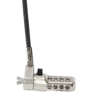 Dicota Security Cable N-Lock combi./res. 2.5x6mm slot.single
