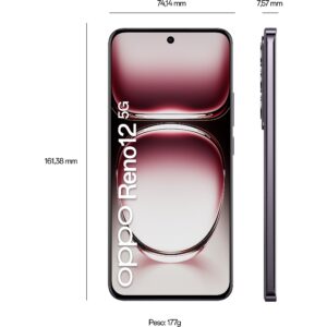Oppo Reno12 /5G /12GB /256GB – Zezë / Kafe