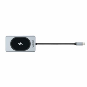 Docking station + Adapter D Dicota USB-C 10-in-1 Charging Hub 4K PD 100W silver