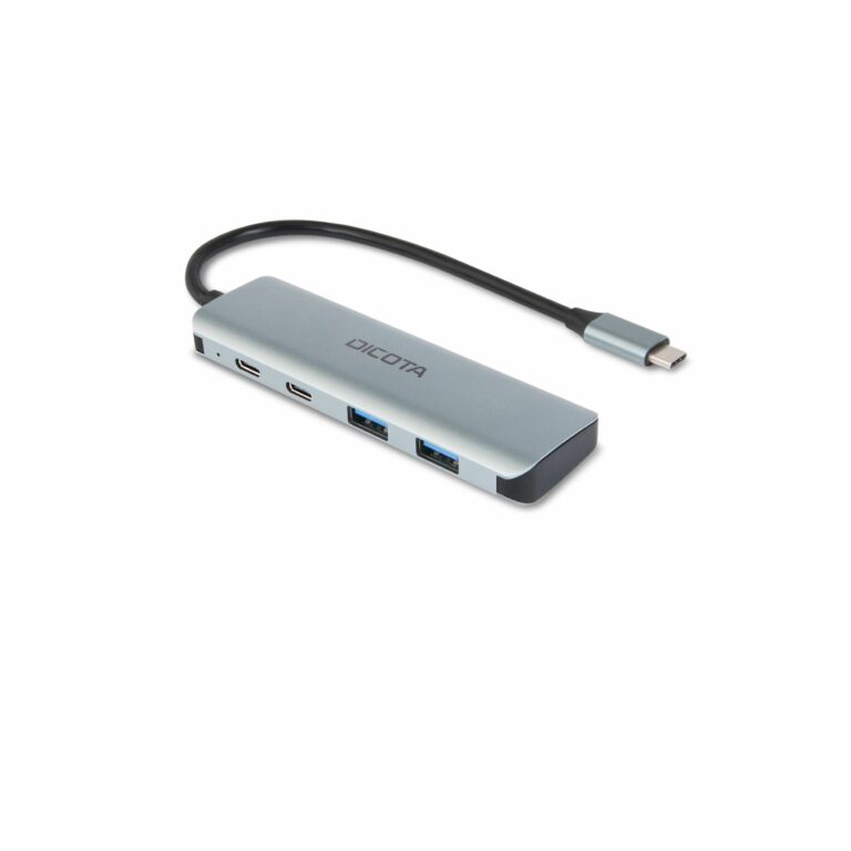 Hub D Dicota USB-C 4-in-1 Highspeed Hub 10 Gbps silver