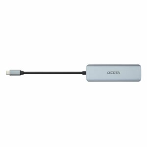 Hub D Dicota USB-C 4-in-1 Highspeed Hub 10 Gbps silver
