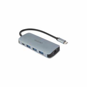 Docking Station D Dicota USB-C 8-in-1 Multi Hub 4K PD 100W silver