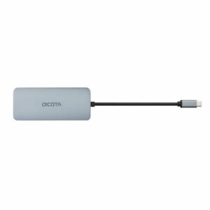 Docking Station D Dicota USB-C 8-in-1 Multi Hub 4K PD 100W silver