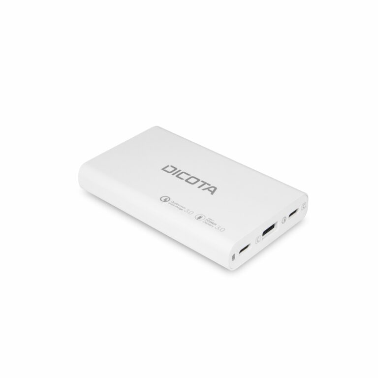 Adapter N Dicota Desktop 3-Port Charger (65W) white