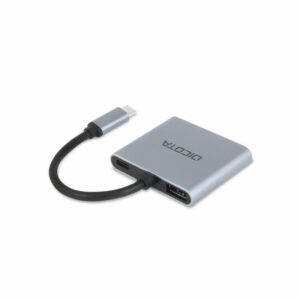 Docking Station D Dicota USB-C Portable 4-in1 4K HDMI PD 100W