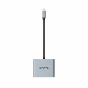 Docking Station D Dicota USB-C Portable 4-in1 4K HDMI PD 100W