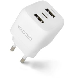 Adapter D Dicota 3-Port GaN Wall Charger (32W) EU