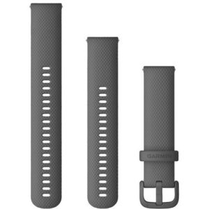 Rripa për ora Garmin quick-change silicone bands / Gri