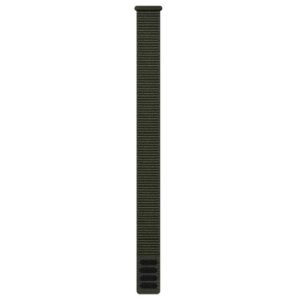 Rripa për ora Garmin UltraFit-Armband 22mm Nylon Moosgrn