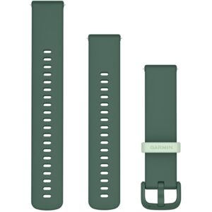 Garmin Quick Release 20 mm Silicone Band. Jasper Green