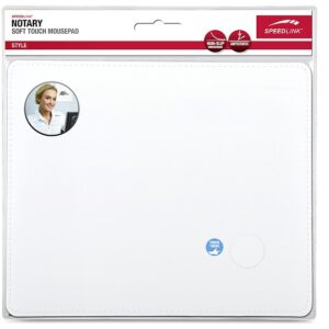 Mauspad Speedlink NOTARY. Soft Touch / Bardhë