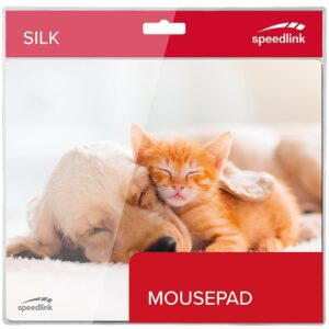 Mauspad Speedlink SILK. Dog & Cat