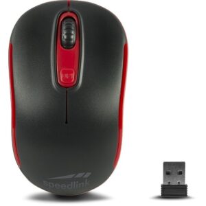 Maus pa kabllo Speedlink CEPTICA / Wireless / E zezë dhe kuqe