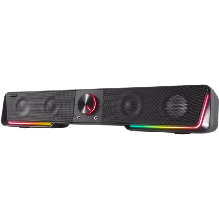 Zmadhues Speedlink GRAVITY RGB speaker. Soundbar. E zezë