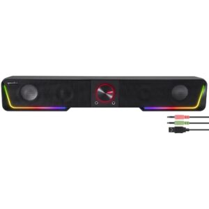 Zmadhues Speedlink GRAVITY RGB speaker. Soundbar. E zezë