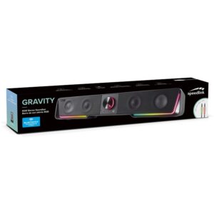 Zmadhues Speedlink GRAVITY RGB speaker. Soundbar. E zezë