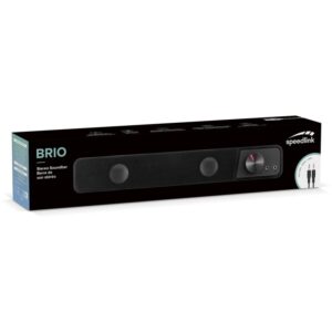 Altoparlantë Speedlink BRIO Stereo Soundbar – Zezë 6