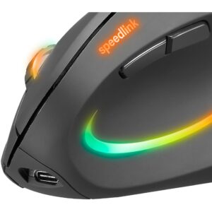 Maus pa kabllo Speedlink Maus PIAVO PRO. Illuminated Rechargeable Vertical