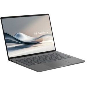 Laptop ASUS ZenBook A14 / Snapdragon X1-26-100 / 16GB / 512GB / 14" WUXGA OLED / Qualcomm Adreno / Gri