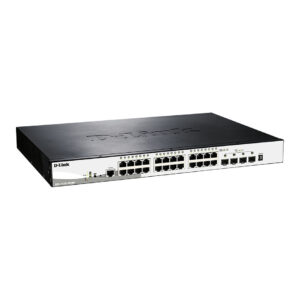 D-Link DGS-1510-28XMP/E 28-Port Gigabit Smart Managed PoE+ Stackable Switch with 24x PoE+, 4x10G SFP+ Uplink & 370W PoE Budget 5