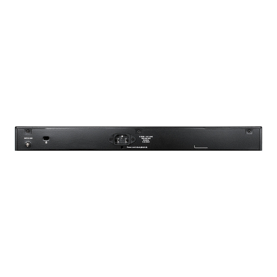 D-Link DGS-1510-28XMP/E 28-Port Gigabit Smart Managed PoE+ Stackable Switch with 24x PoE+, 4x10G SFP+ Uplink & 370W PoE Budget 3