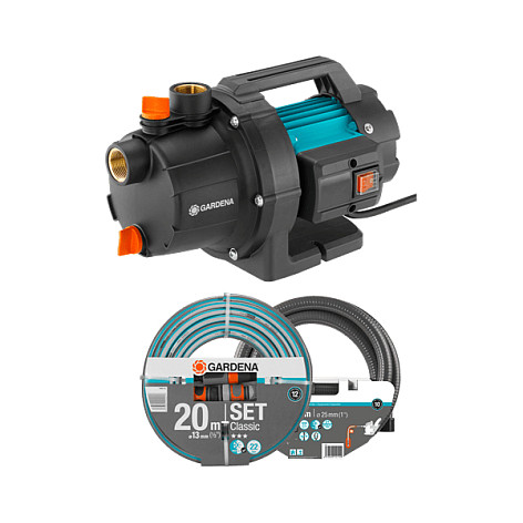 Pompe Kopshti - Gardena Gartenpumpe 3000/4 BASIC Set