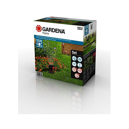 Ujitëse për Kopsht - Gardena Rectangular sprinkler starter set
