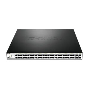 D-Link DGS-1210-52MP/E 52-Port Gigabit Smart Managed PoE+ Layer 2 Switch with 48x PoE Ports, 4x SFP Uplink & 370W PoE Budget 5