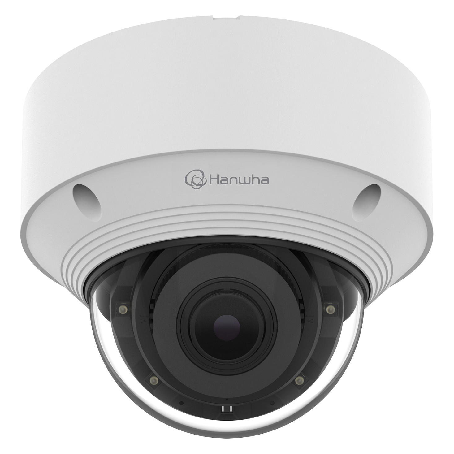 Kamerë Sigurie Hanwha QNV-C8083R / 5MP PoE IR IP66 IK10 - Bardhë