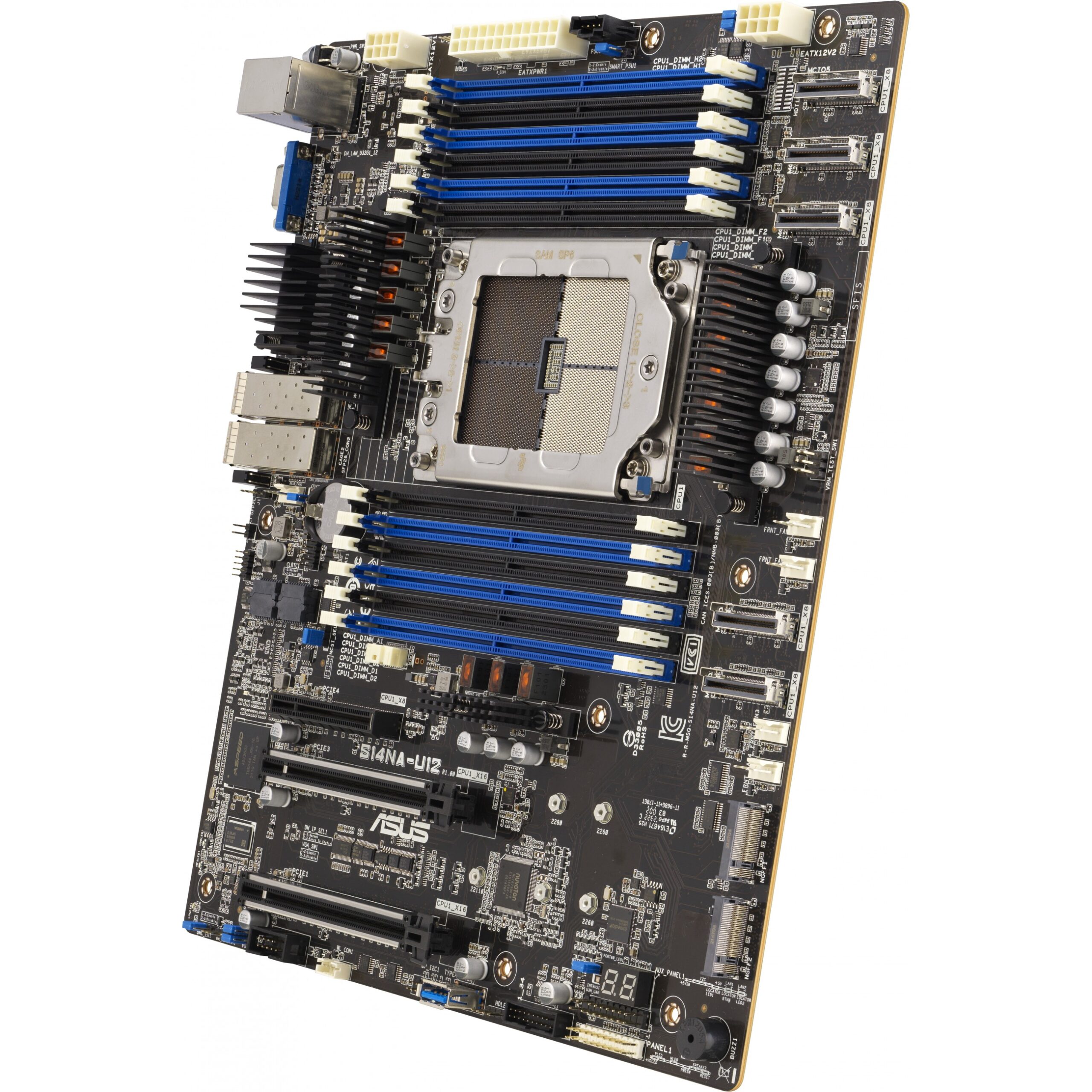 Pllakë Amë MB Intel ASUS S14NA-U12/ASMB11 CEB 1x LGA 4844 DDR5 2x25G - Figura 2