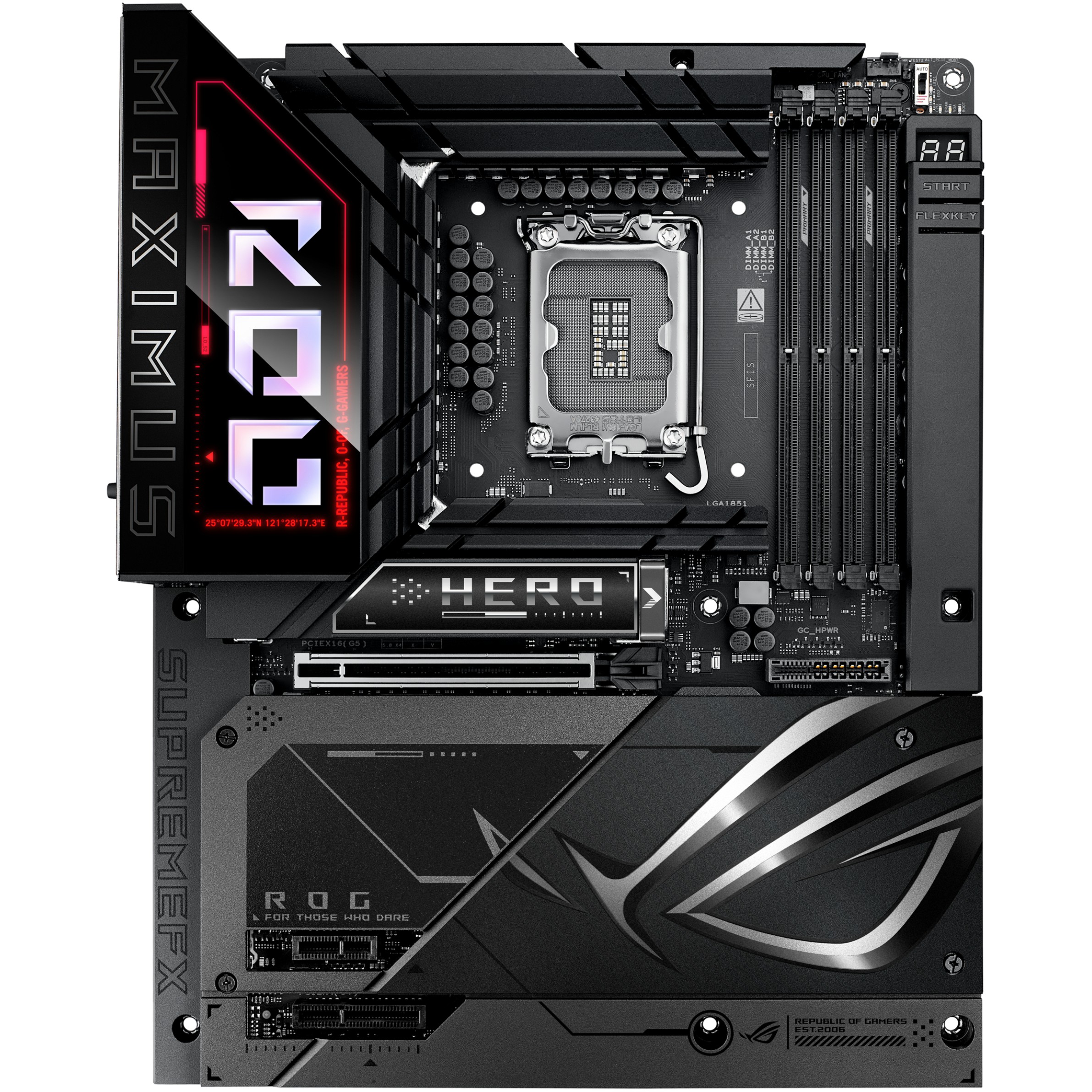 Pllakë Amë MB Intel ASUS ROG MAXIMUS Z890 HERO BTF / Intel Socket 1851 / DDR5 / ATX - Figura 2